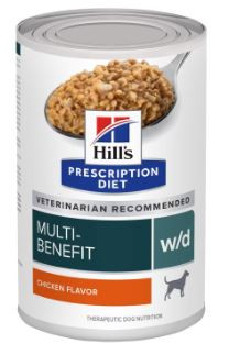 Hill's Prescription Diet Canine w/d Multi-Benefit - 12 Cans