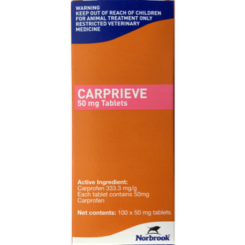 Carprieve 50mg Tablets