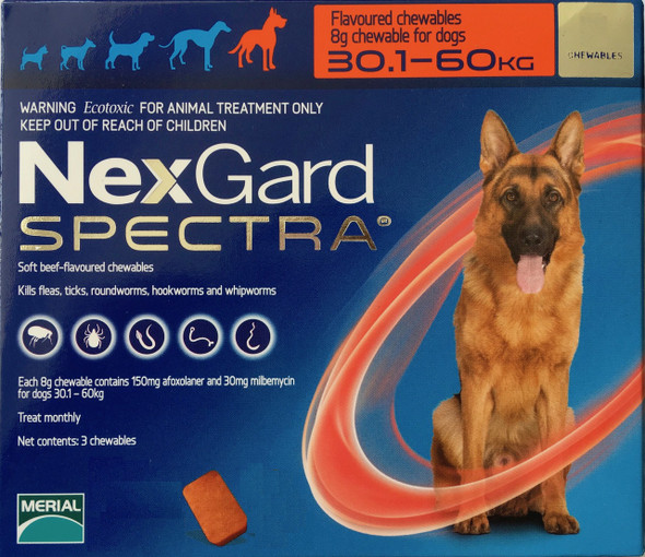 NexGard Spectra Tablets - Extra Large Dogs