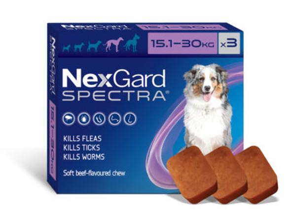 NexGard Spectra Tablets For Large Dogs