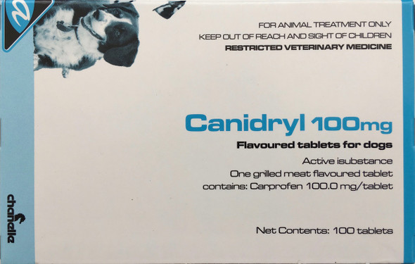Canidryl 100mg Tablets - Pack of 100