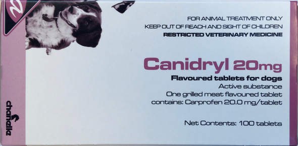 Canidryl 20mg Tablets