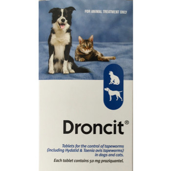 droncit dog wormer