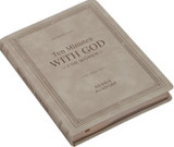 Ten Minutes with God for Women Taupe Faux Leather Daily Devotional