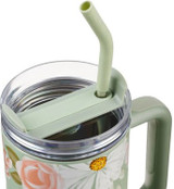He Restores My Soul 40 oz Stainless Steel Tumbler with Straw - Psalm 23:3