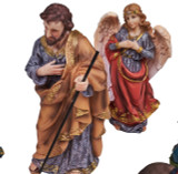 Christmas Nativity and Three Wise Men Figurine Set - 20" - 11-Piece