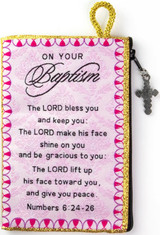 Rosary Pouch - Baptized in Christ Girls