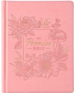 KJV My Promise Bible--imitation leather, pink
