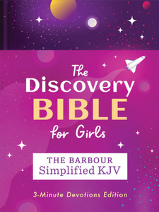 The Barbour Simplified KJV, Discovery Bible for Girls: 3-Minute Devotions Edition