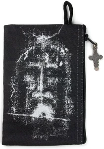 Rosary Pouch - Shroud of Turin and The Lord’s Prayer