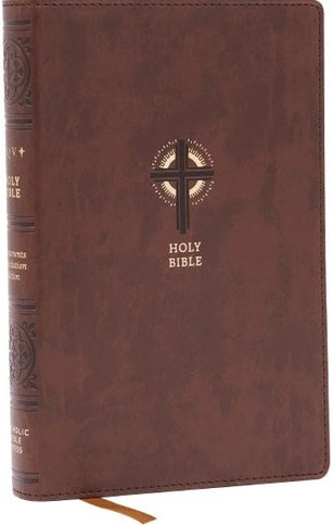 Nrsvce Sacraments of Initiation Catholic Bible, Leathersoft