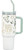 Be Still Teal Meadow 40 Oz Tumbler with Straw - Psalm 46:10