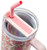 Be Still and Know Pink Spring Floral 40 Oz Tumbler with Straw - Psalm 46:10