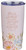 Strength and Dignity Pink Floral Stainless Steel Travel Tumbler - Proverbs 31:25