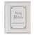 White Faux Leather King James Version Family Bible