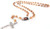 Holy Land Olive Wood Rosary with Crucifix and Icon Portrait