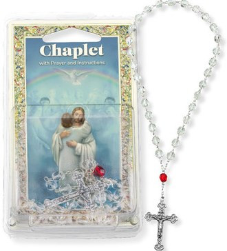 Comfort for the Deceased Chaplet - 6mm Crystal Bead