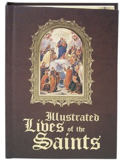 Illustrated Lives of the Saints Book