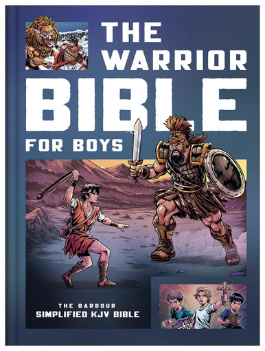 The Warrior Bible for Boys The Barbour Simplified KJV Bible by Barbour Bibles