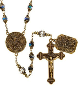 St. Michael Vintage Rosary
