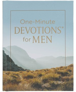 One-Minute Devotions® for Men Hardcover Devotional