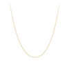 14K gold beveled chain