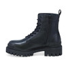 Heart boot-black