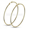 Gold stainless steel hoop