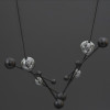 Vera Short Necklace -grey