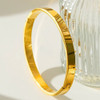 Attili bangle bracelet-gold