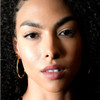 Alicia wavy twist hoop