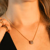 Garna - gold necklace