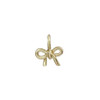 Bow charm-bronze