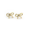 Bow stud- bronze