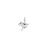 Sculpted Charm - Hummingbird/silver