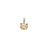 Sculpted Charm - Cat/bronze