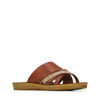 Bride flat-cognac