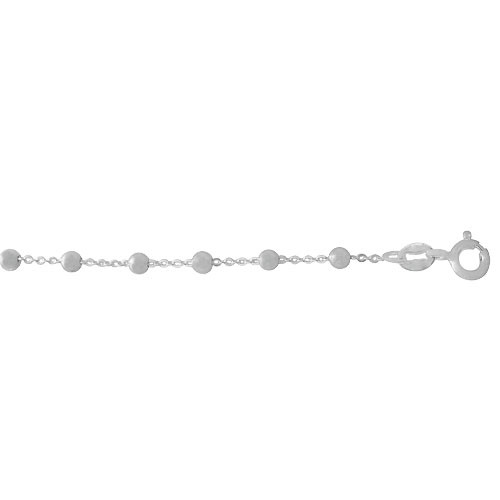 3mm bead link bracelet