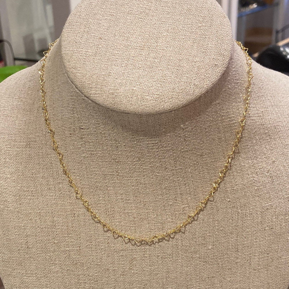 Heart chain-gold filled