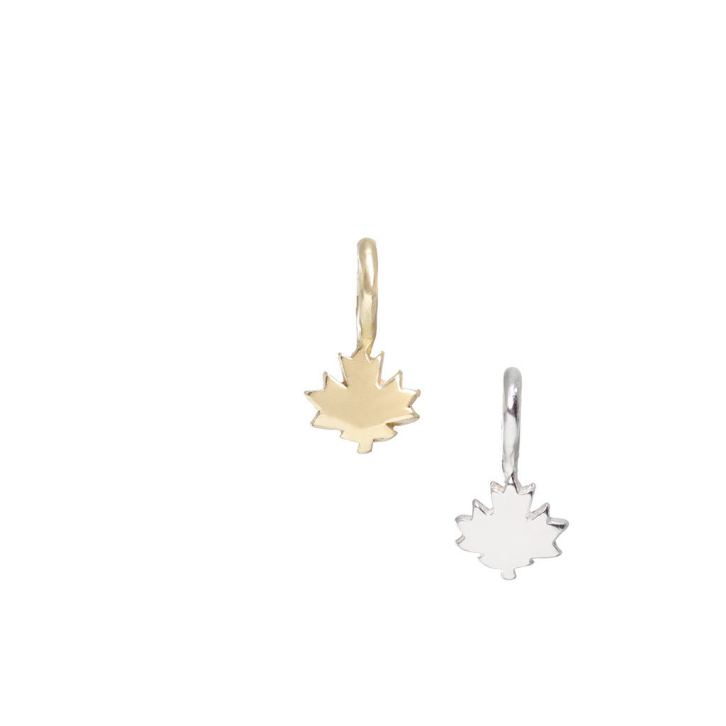 Sculpted Charm - Maple Leaf