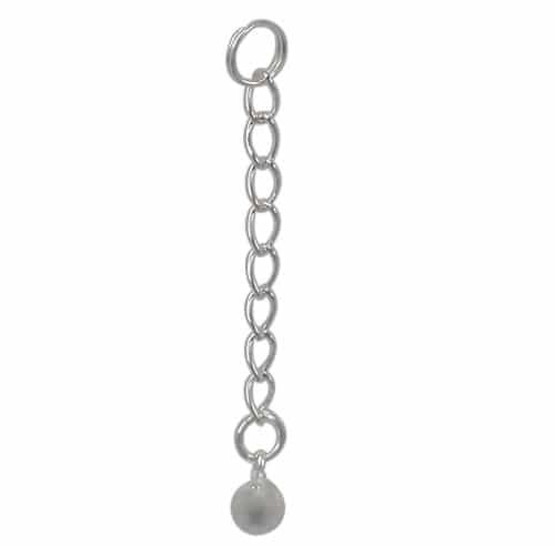Sterling silver chain extender