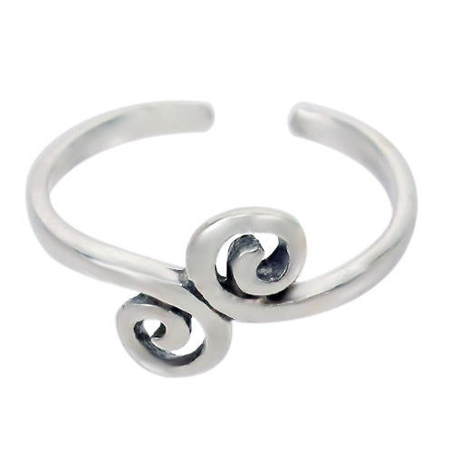 Scroll toe ring