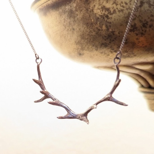 Antler necklace