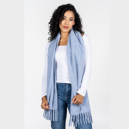 Plush scarf-sky