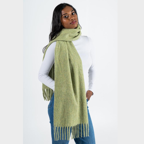 Plush scarf-peppermint