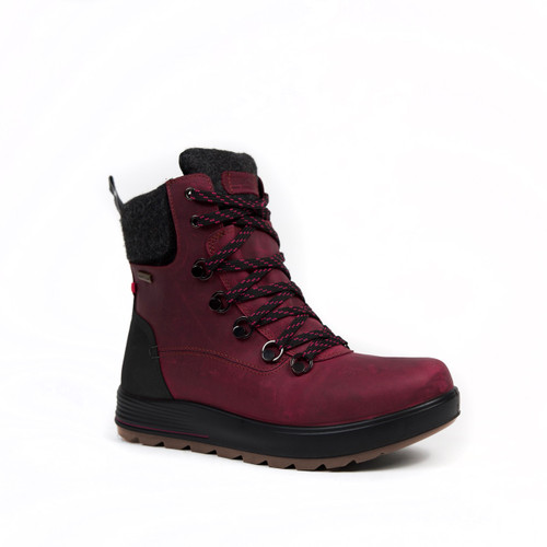 Jess short boot-burgundy 