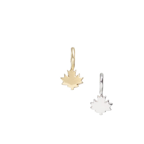 Sculpted Charm - Maple Leaf