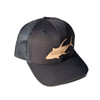 Alltackle Hat - Yellowfin Tuna Leather Patch - Black