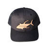 Alltackle Hat - Yellowfin Tuna Leather Patch - Black