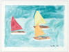 Ryan Kupfer Note Card 5 Pack - Nantucket Rainbow Watercolor (RKUP-NAN)